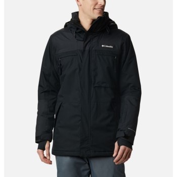 Columbia Muške Jakne - Park Run Crne | OKST-45310